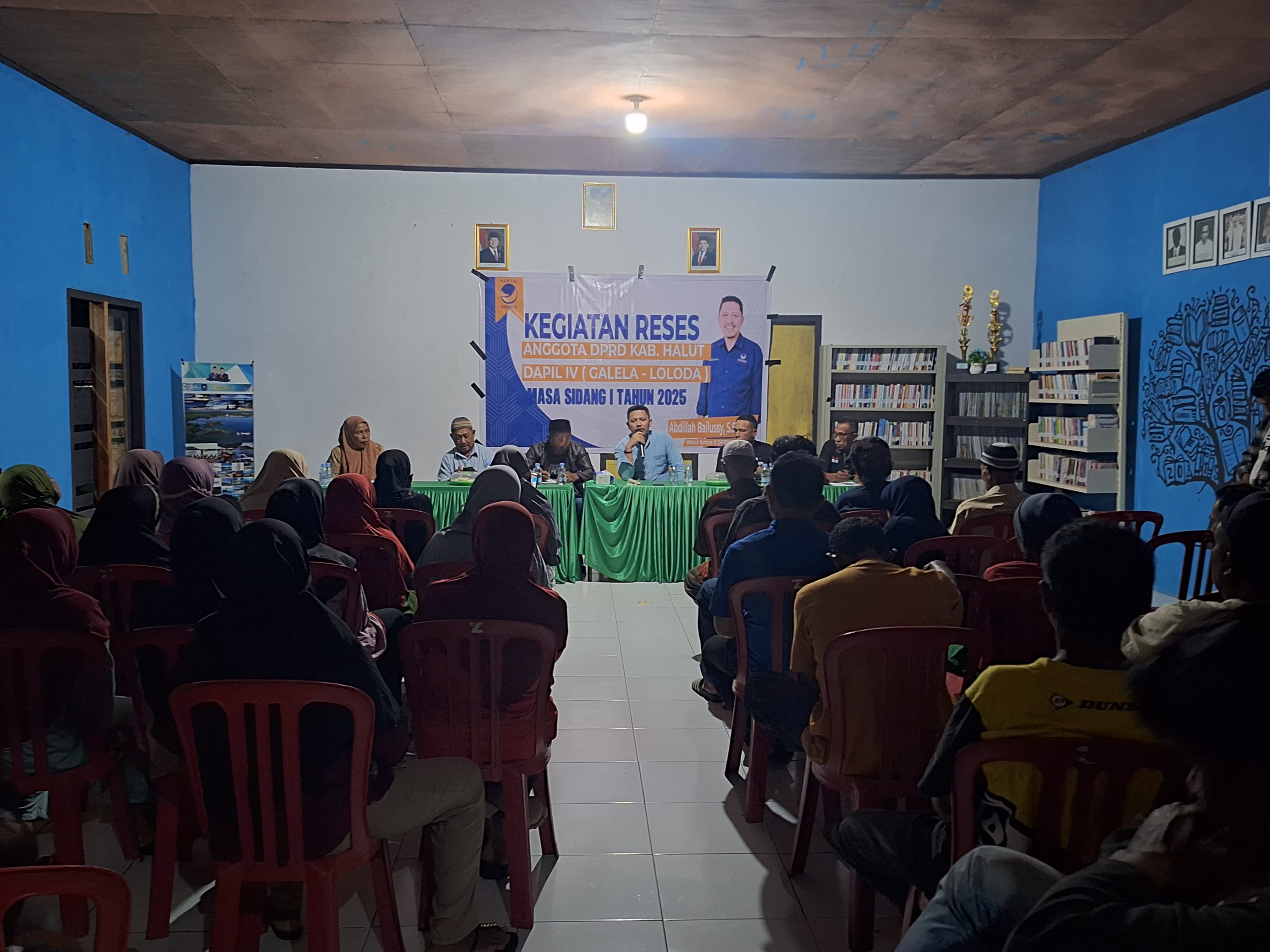 Reses Di Kecamatan Galela, Wakil Ketua II DPRD Halut Bakal Kawal Aspirasi Rakyat