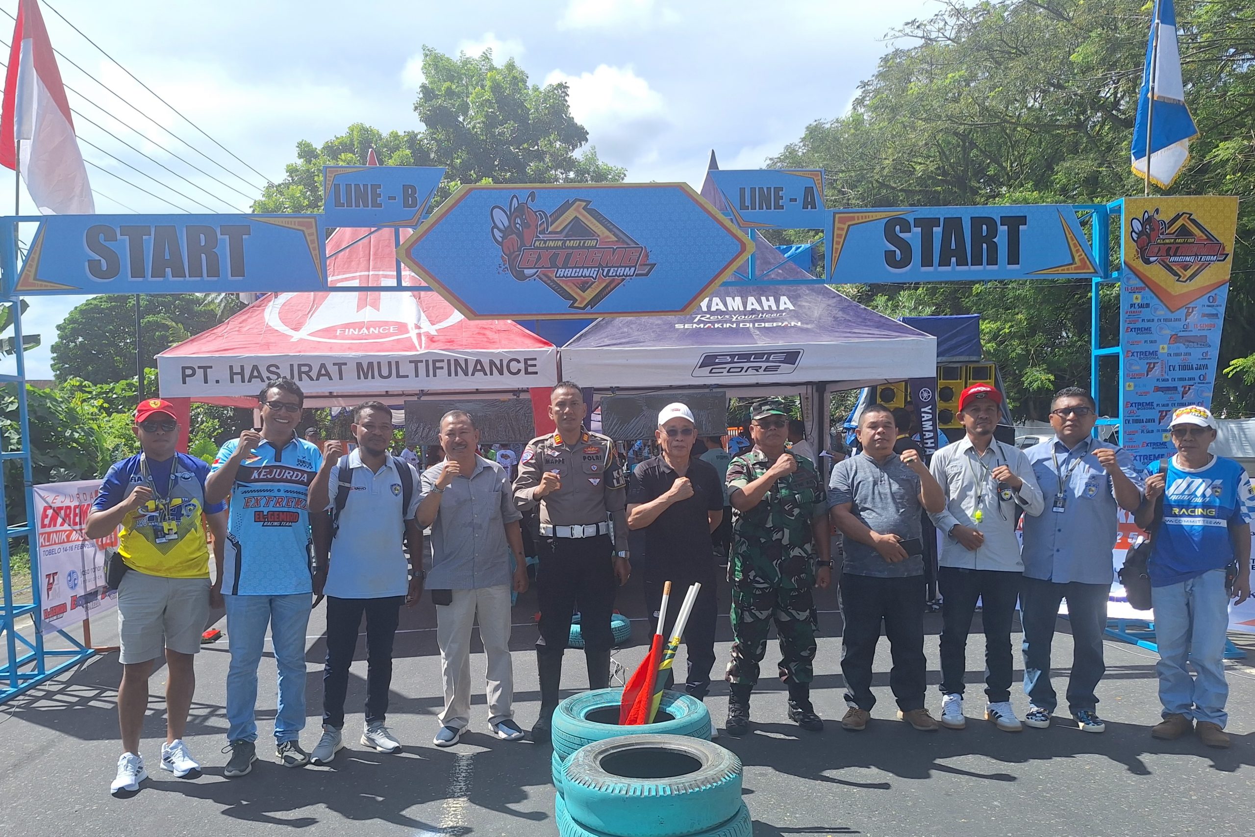 Bupati Halut Resmi Buka Iven Kejurda Drag Bike 2025