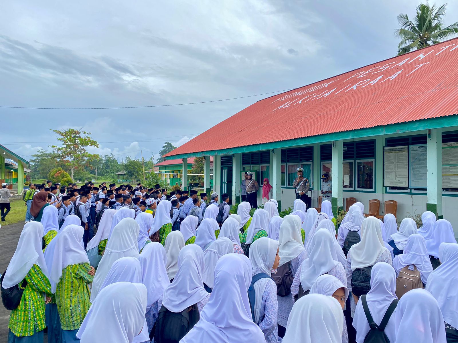 Satlantas Polres Halut Bersama Jasa Raharja Rutin Berikan Edukasi Kepada Pelajar