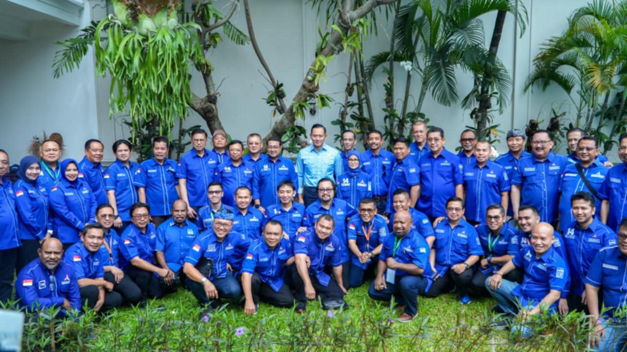 Demokrat Malut Solid Menangkan AHY Di Kongres Ke VI