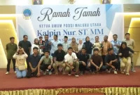Malam ramah tamah PODSI Maluku Utara.