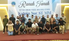 PODSI Maluku Utara Gelar Ramah Tamah, Kalpin Nur: Saya Akan Tetap di Maluku Utara