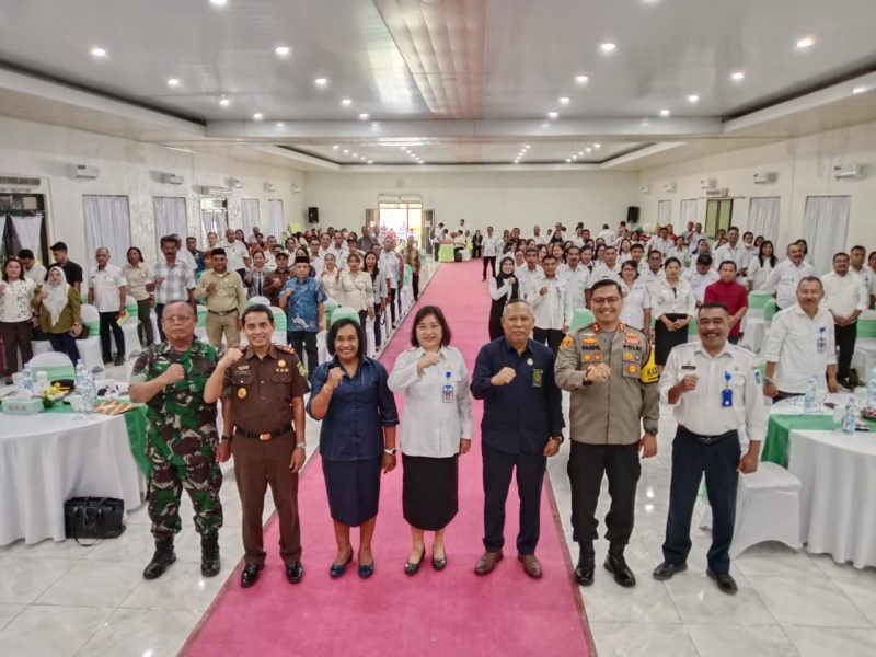 Konsultasi Publik rancangan awal Rencana Kerja Pemerintah Daerah (RKPD) Kabupaten Halmahera Utara (Halut) tahun 2026. 