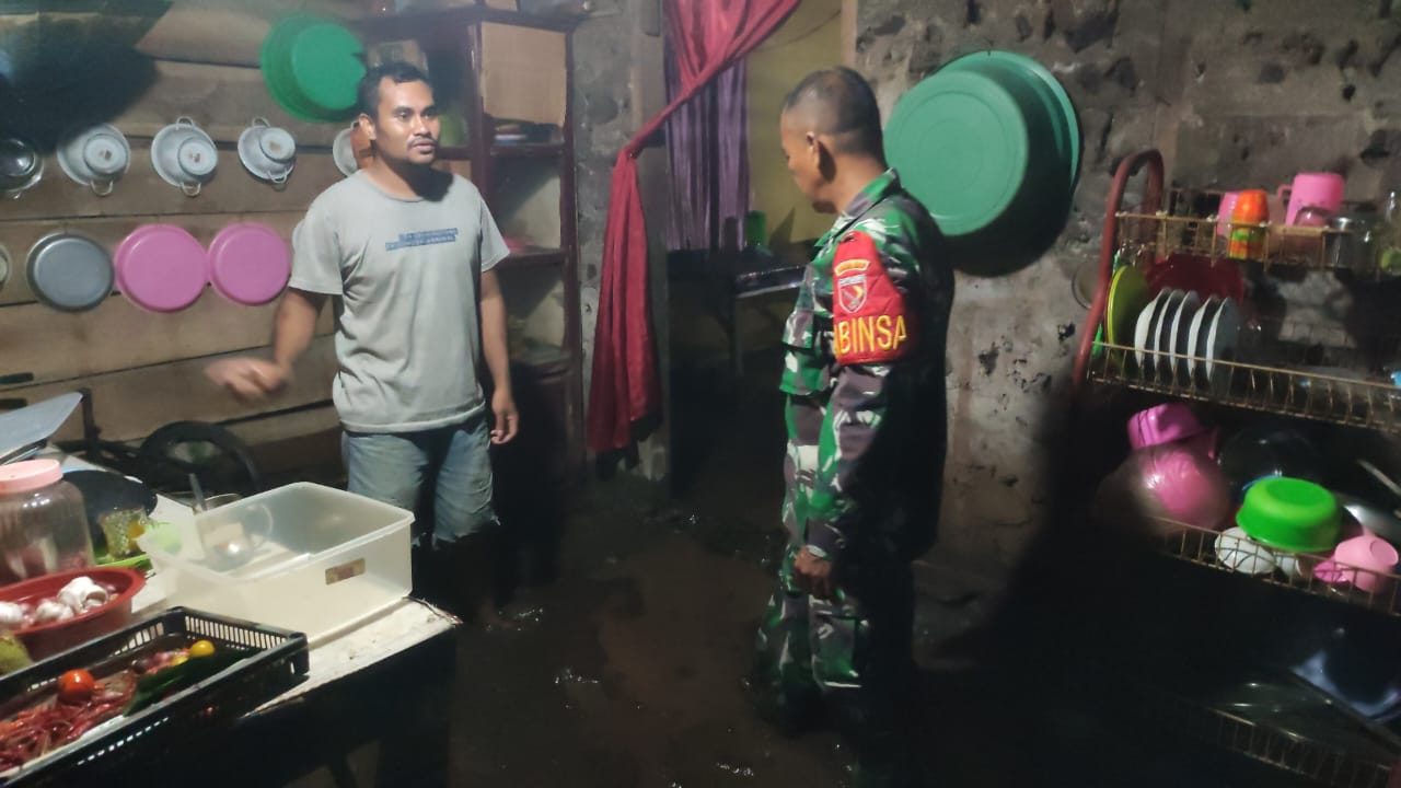 Kali Wasi Meluap, Puluhan Rumah Warga Kebanjiran