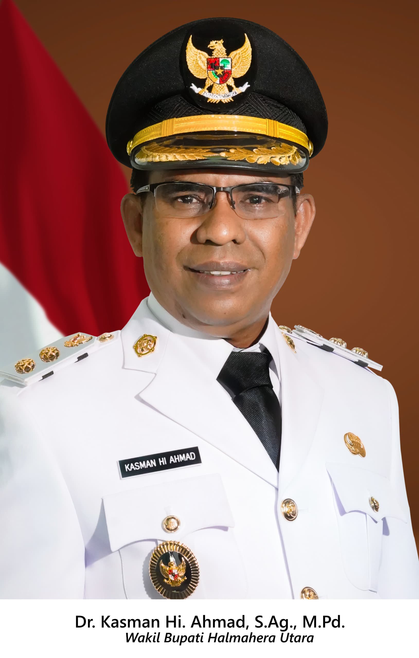 Profil Dr. Hi. Kasman Hi. Ahmad, Wakil Bupati Halut