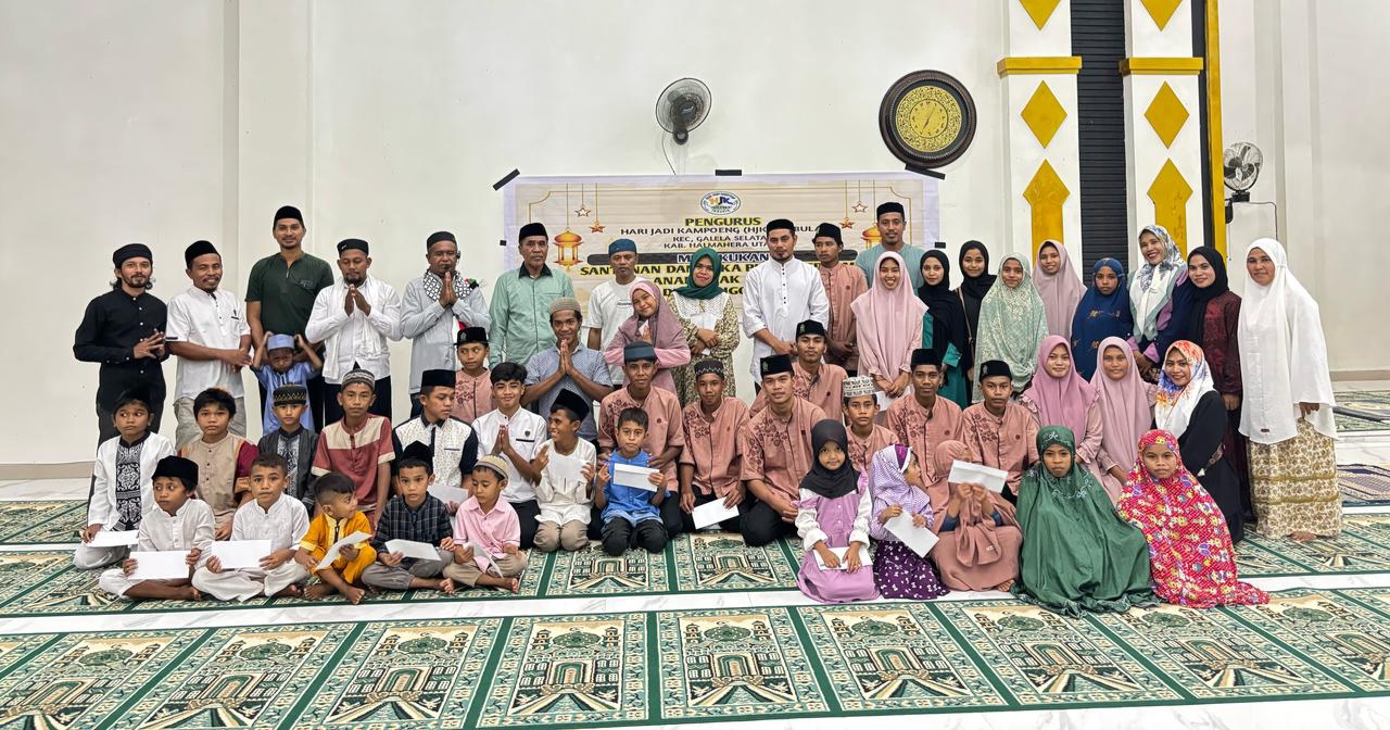 Pengurus HJK Igobula, Berikan Santunan Kepada Anak Yatim