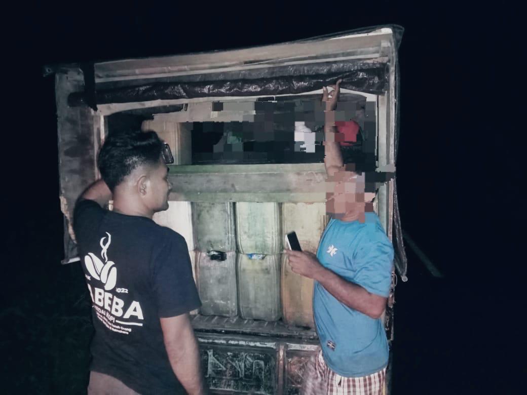 Selundupkan Ratusan Liter BBM Subsidi Ke Halteng, Seorang Pria Asal Tobelo Diamankan Polres Halut