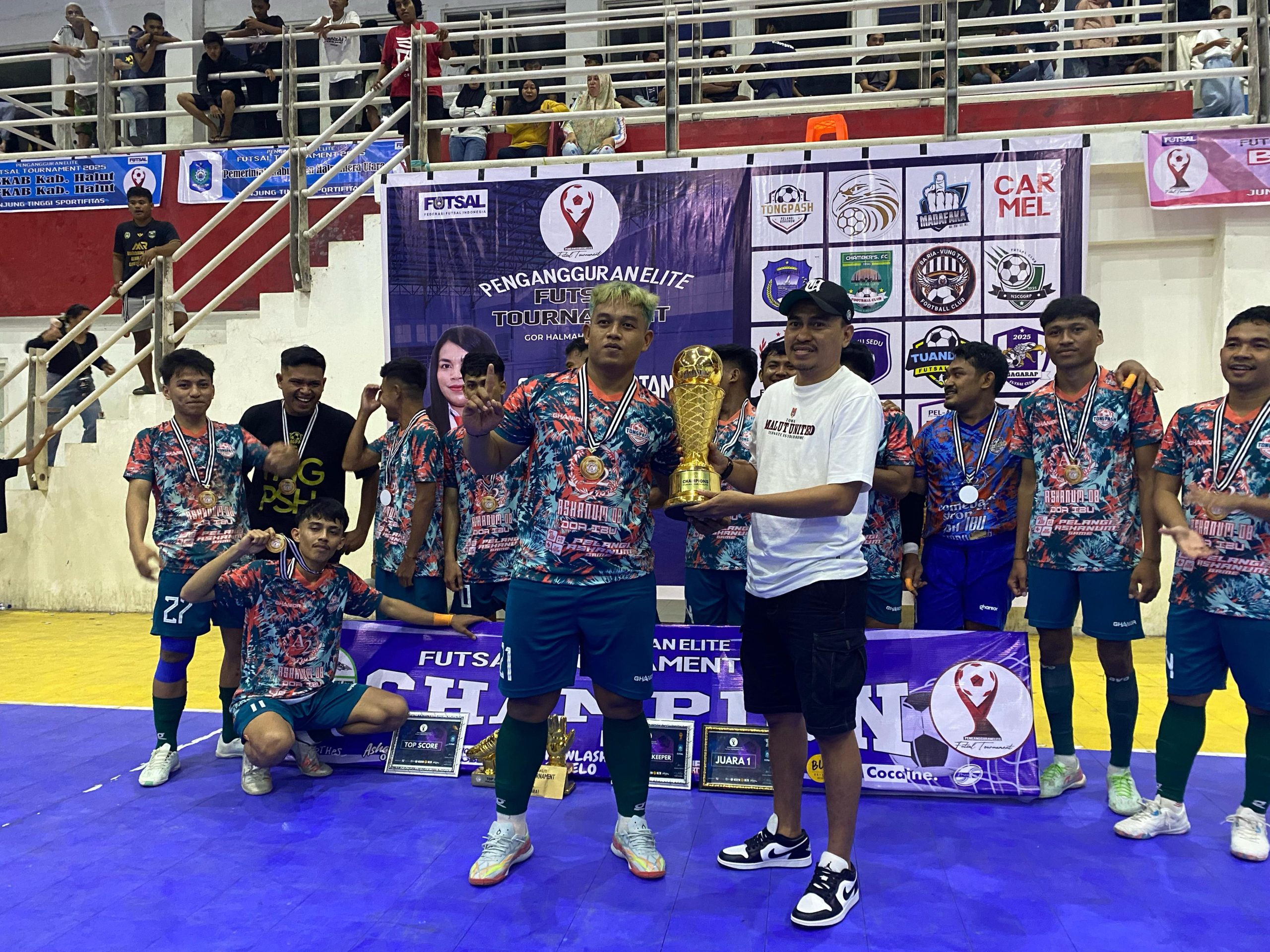 Pengagguran Elit Sukses Gelar Turnamen Futsal Tahun 2025