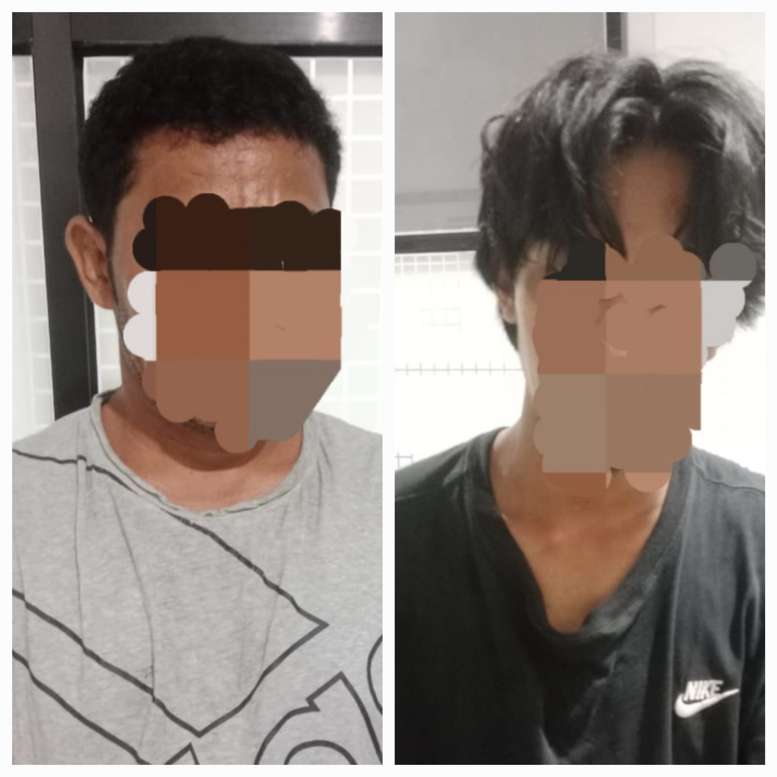 Bawah Narkoba Jenis Sabu, Satres Narkoba Polres Halut Ciduk Dua Pria Asal Galela