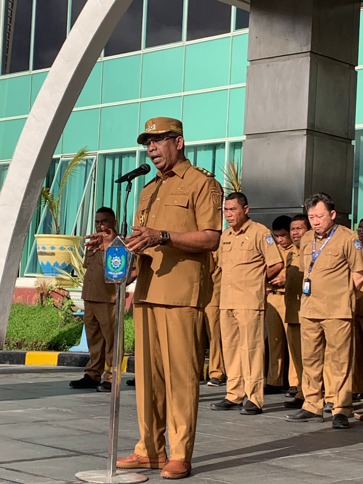 Wabup Minta ASN Di Lingkup Pemda Halut Harus Lebih Disiplin