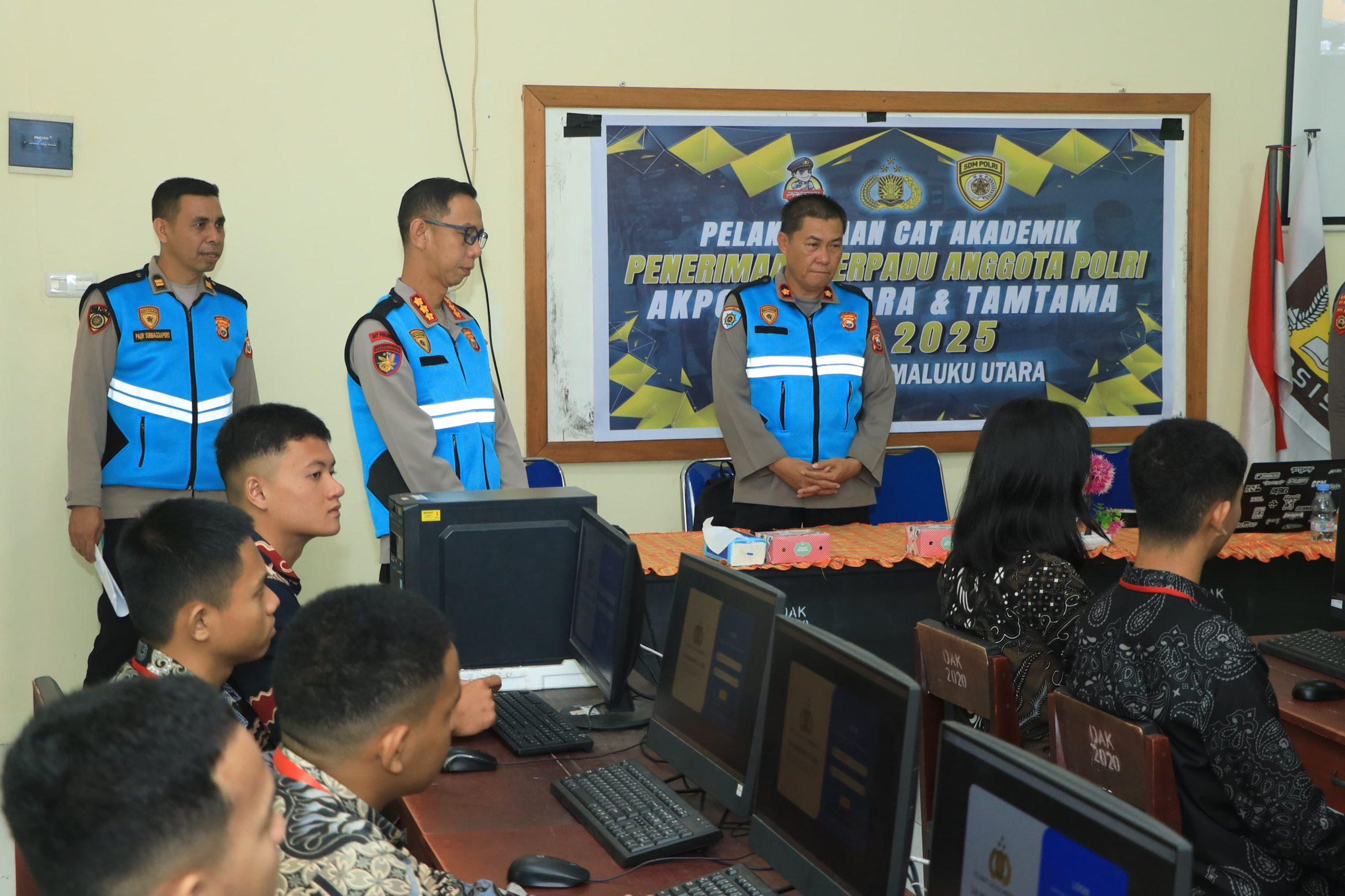 Puluhan Peserta Taruna Dan Taruni Panda Polda Malut, Ikut Tes Akademik