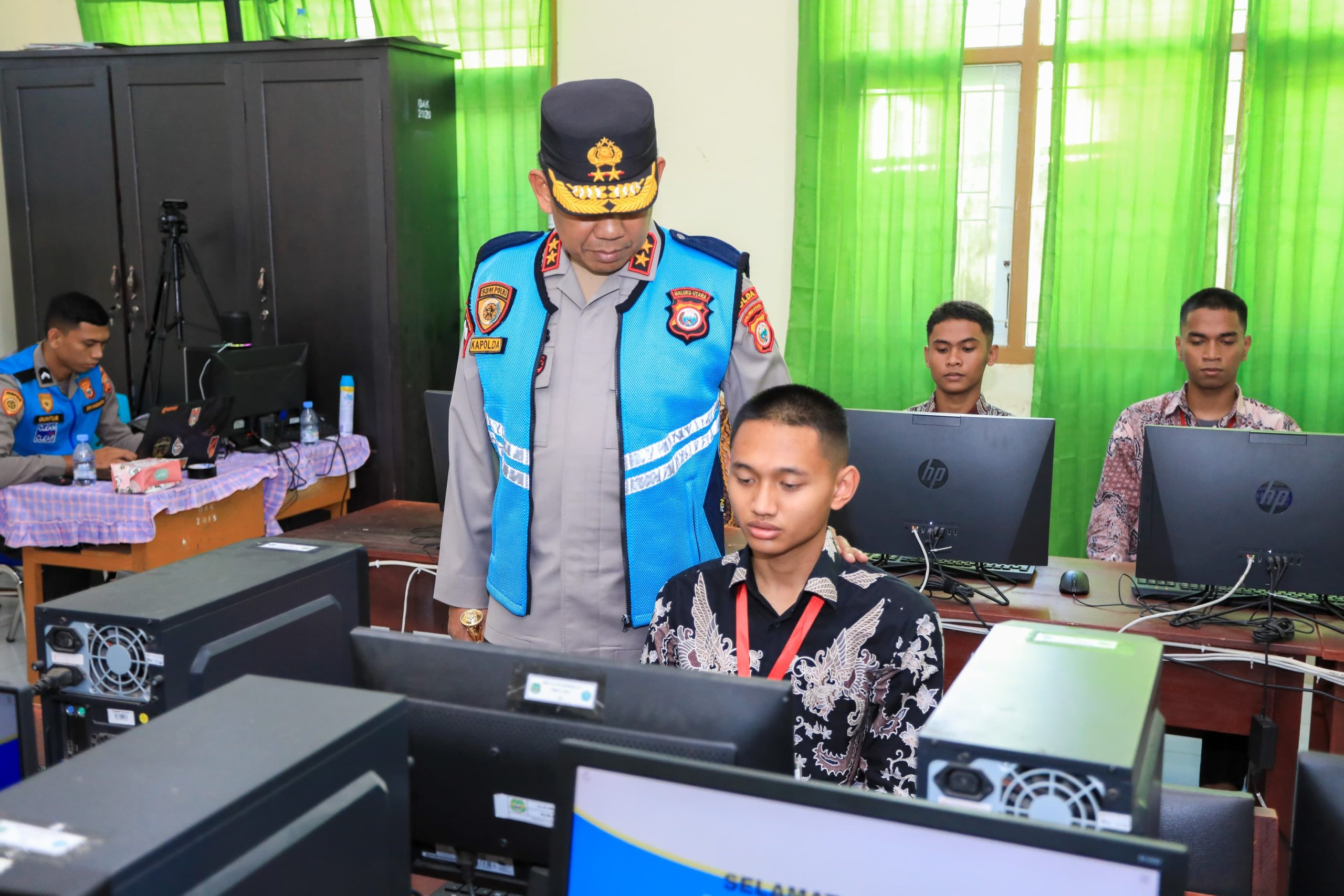Kapolda Malut Tinjau Langsung Tes Mental Kepribadian Calon Taruna Akpol