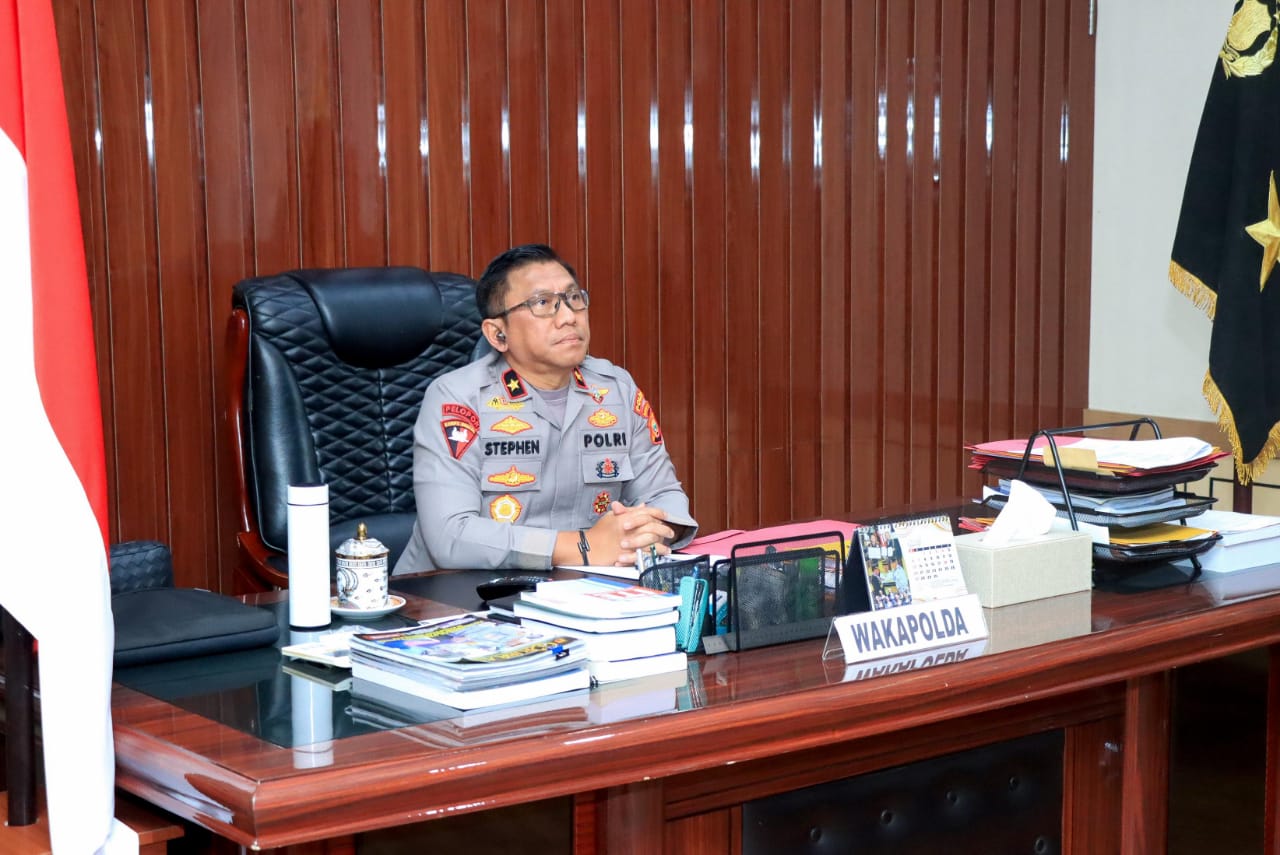 Wakapolda Malut Tegaskan Komitmen Integritas Polri dalam Rapat SPI 2024