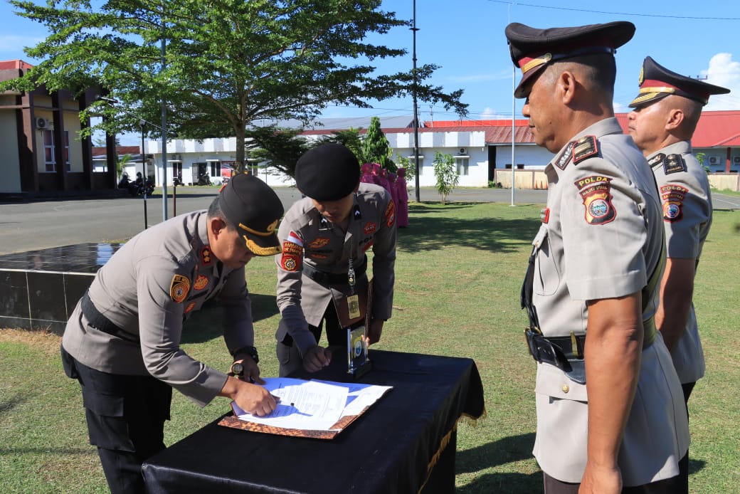 Kabag OPS Pulau Morotai Resmi Berganti