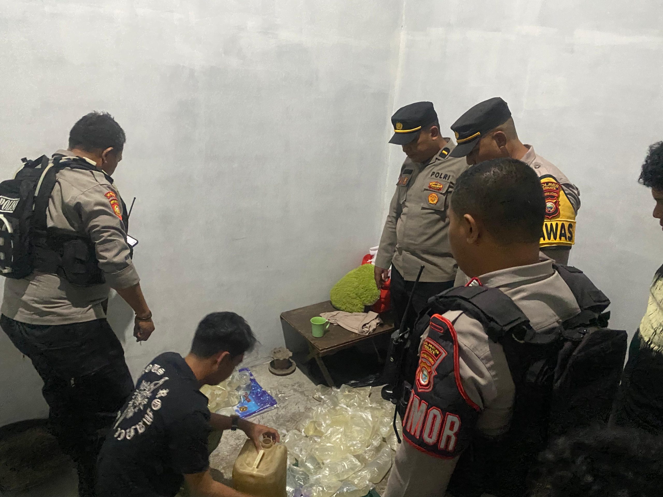 Edar Miras 7 Pemuda Di Ringkus Polisi