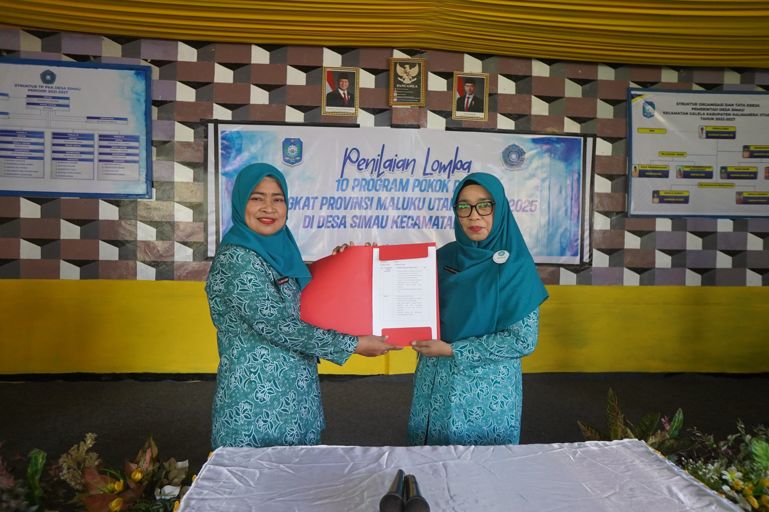 Lomba 10 Program PKK, Ketua TP PKK Halut Hj. Masliha, Minta Kader PKK Terus Berinovasi