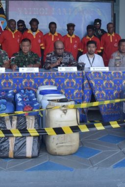 TNI AL Gagalkan Penyelundupan Lintas Perbatasan RI Dan PNG