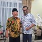 Wakil Bupati Halut Temui Menteri Pendidikan Dasar Prof. Abdul Mu'ti, di kediamannya