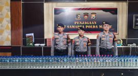 Polda Malut amankan ratusan liter Miras jemis Cap Tikus