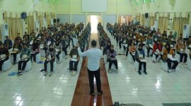 Casis Bintara Polri Ikut tes Psikologi tahap II.(foto/Humas) 