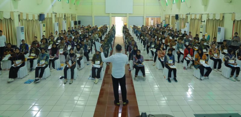 Casis Bintara Polri Ikut tes Psikologi tahap II.(foto/Humas) 