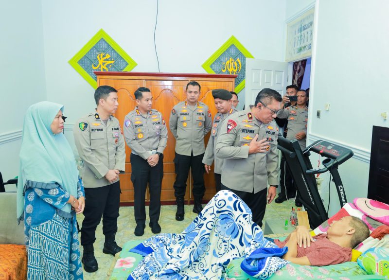 Wakapolda Malut melaksanakan Anjangsana. (foto/Humas)