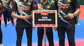 Ikut kejuaraan Kapolri Cup, Kapolsek Galela Sabet mendali Perak