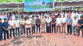 Pemda Halut menyambut kedatangan jamaah haji asal Halut 