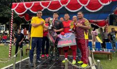 Pertahankan Gelar Juara, Brimob B FC Tundukan Thor FC Di Laga Final Kapolres Cup