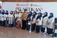 Pelantukan Pengurus Dekranasda se-Malut periode 2025-2030.