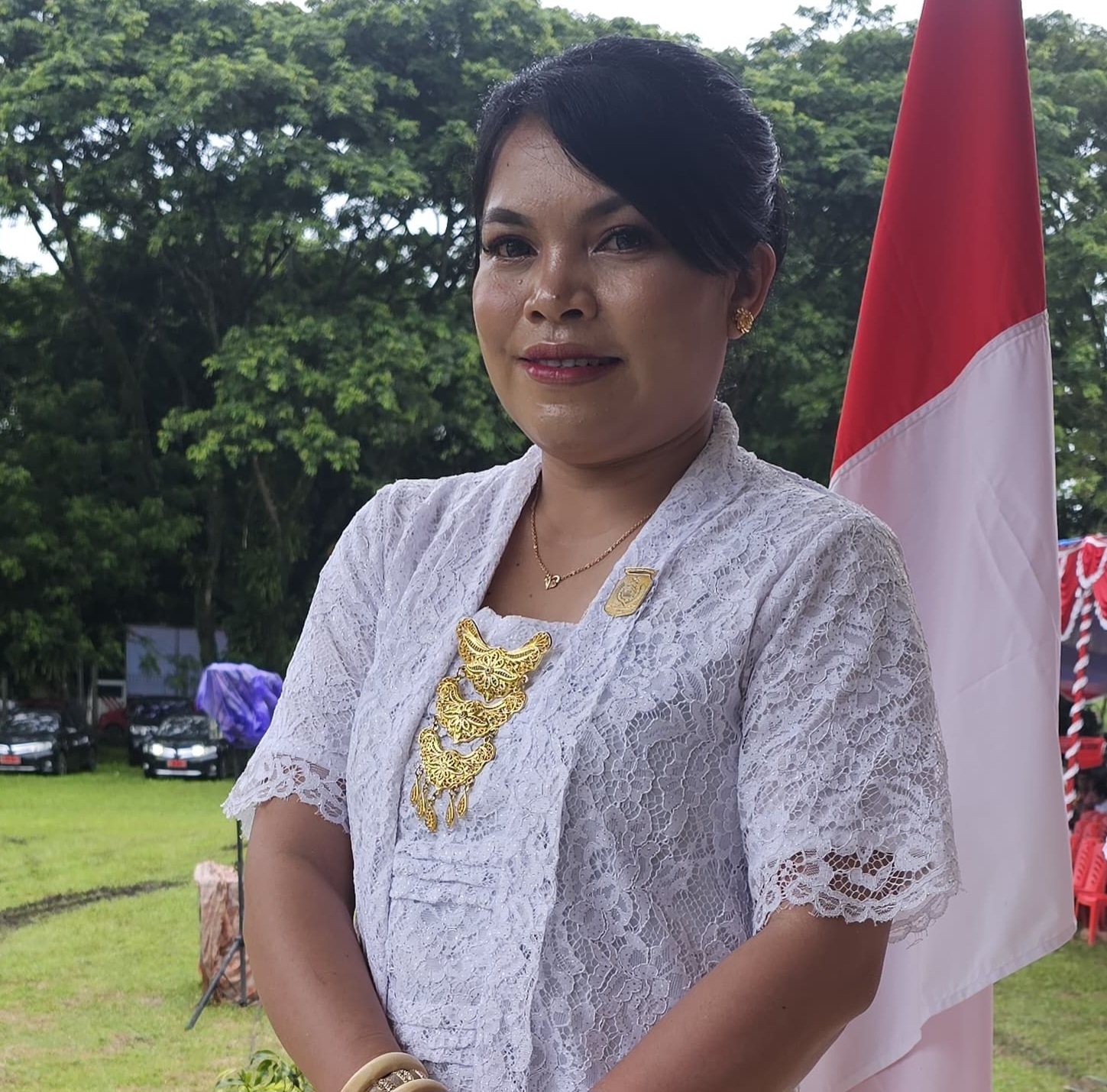 Priska Tadjibu Soroti Minimnya Infrastruktur Di Desa Wangongira