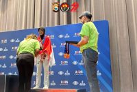 Bripda Ikja Raih Juara 3 Taekwondo Putri tingkat Internasional.(foto/Istimewa)