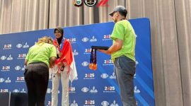 Bripda Ikja Raih Juara 3 Taekwondo Putri tingkat Internasional.(foto/Istimewa)