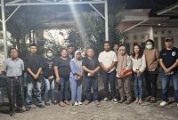 Nakes RSUD Tobelo silahturahim dengan Bupati Halut, Dr. Piet Hein Babua.(foto/istimewa)