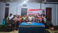 Priska Tadjibu reses di Desa Wangongira.(foto/istimewa)