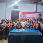 Priska Tadjibu reses di Desa Wangongira.(foto/istimewa)