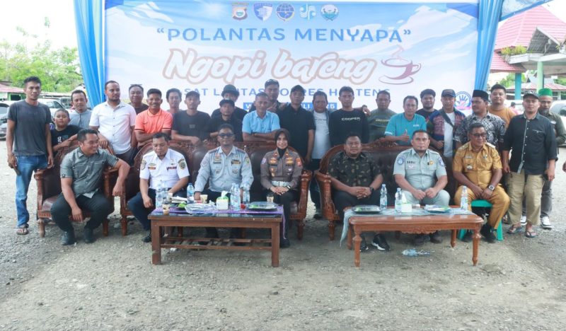 Satlantas Polres Halteng Gelar Coffee Morning Bersama Organda Halteng.(foto/istimewa)