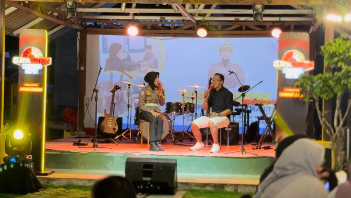 Malam Minggu Bersama Satlantas Polres Halteng Di Gobi Caffe Weda