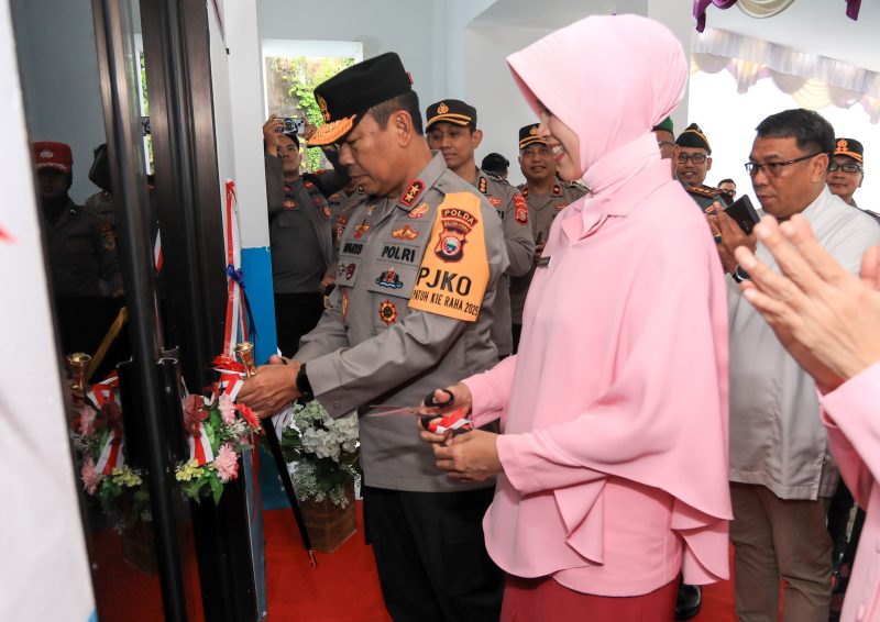Kapolda Malut resmikan 28 SPPG yang dipimpin Kapolri.(foto/humas)