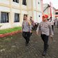 Kapolda Malut tinjau barak siswa SPN.(foto/istimewa)