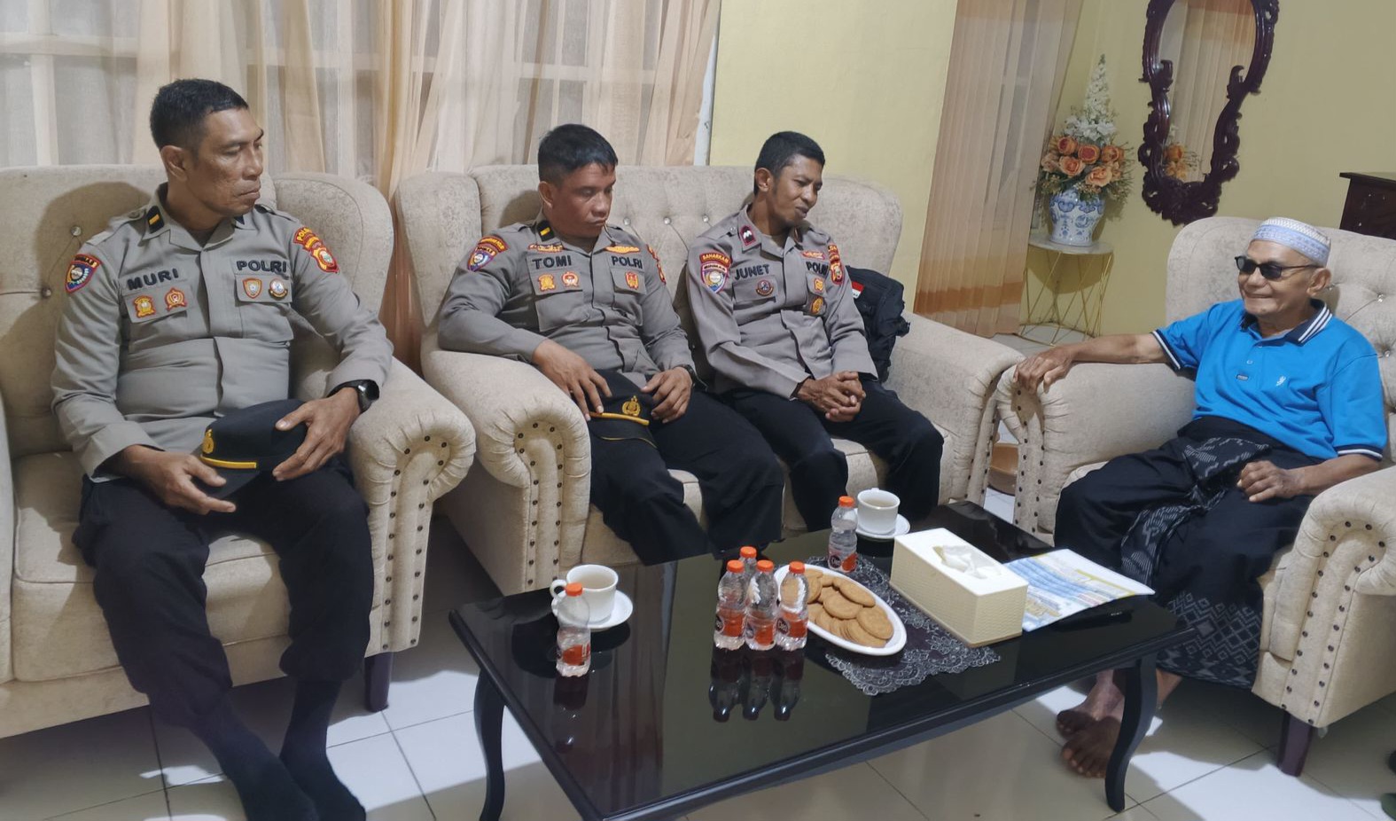 Ditbinmas Polda Malut Gelar Jumat Curhat Bersama Tokoh Agama Di Tanah Tinggi