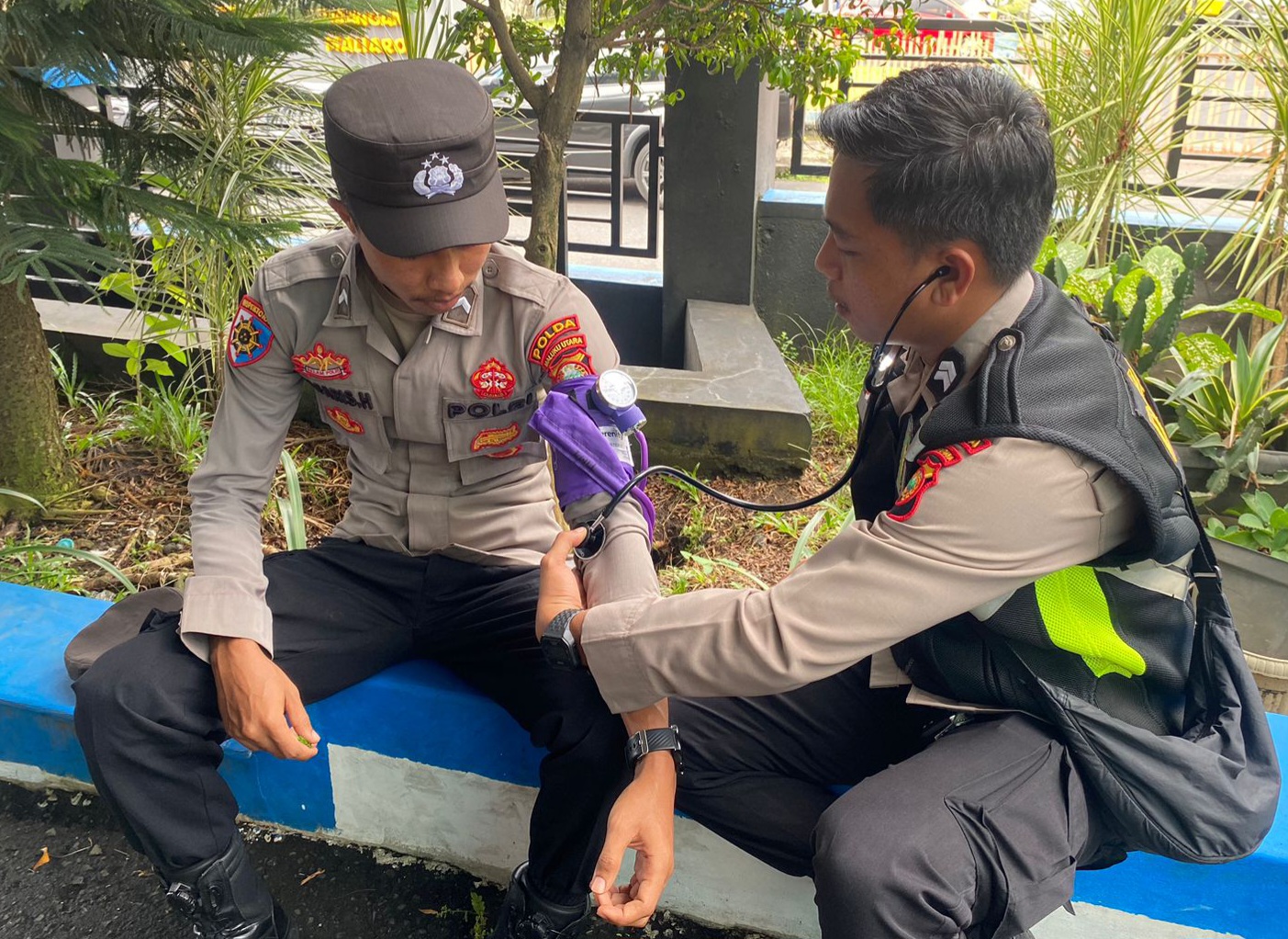 Subsatgas Dokkes Dukung Operasi Patuh Kie Raha 2025 Dengan Layanan Kesehatan Untuk Personel