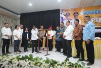 Wakil Bupati di dampingi unsur Forkopimda esmi membuka RPJMD 2025-2029.(foto/umo)