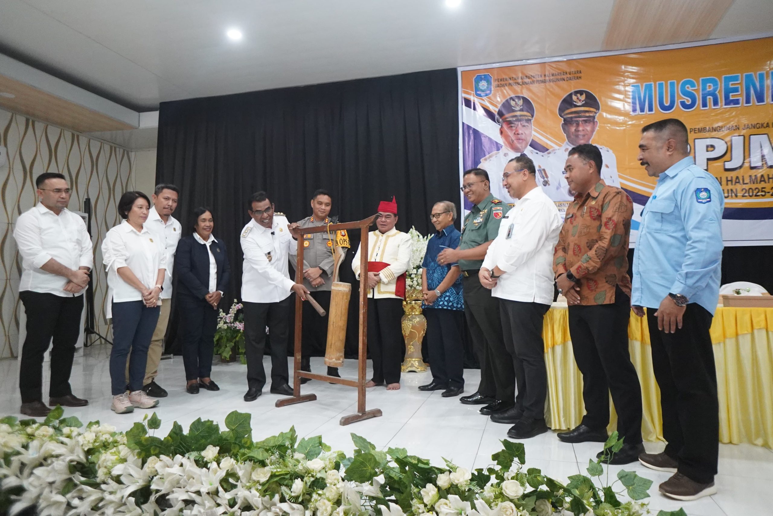 Wakil Bupati Halut Resmi Buka Musrenbang RPJMD 2025–2029