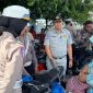 Satlantas Polres Ternate, saat melakukan operasi patuh Kie Raha 2025.(foto/istimewa)
