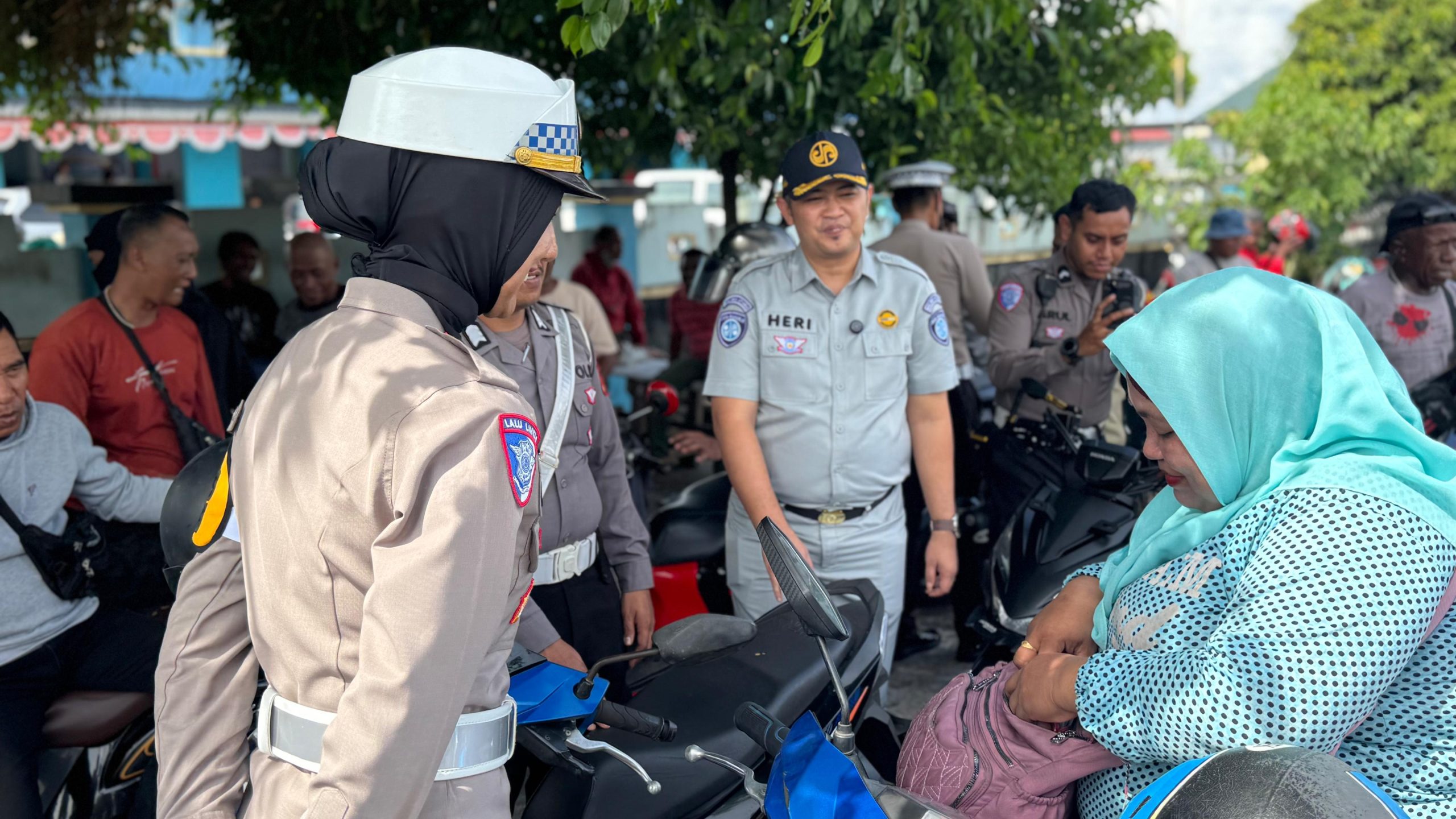 Operasi Patuh Kie Raha 2025, Satlantas Polres Ternate Jaring Ribuan Pengendara
