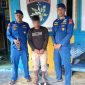 Polairud Polda Malut amankan satu nelayan saat melakukan pengeboman ikan.