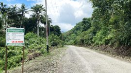 Ruas jalan Tutuling Jaya-Foly.