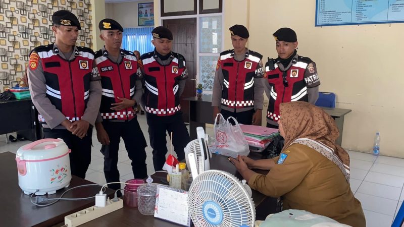 Dit Samapta Polda Malut, rutin patroli dialogis.(foto/humas)