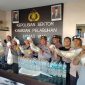 Polisi amankan Miras jenis Cap Tikus tanpa Pemilik.